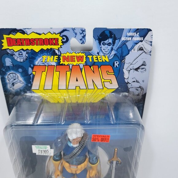 DC Direct The New Teen Titans Unmasked Deathstroke Action Figure New - Picture 3 of 4